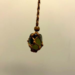 1pc Stone Charm Necklace (Stone Included!)